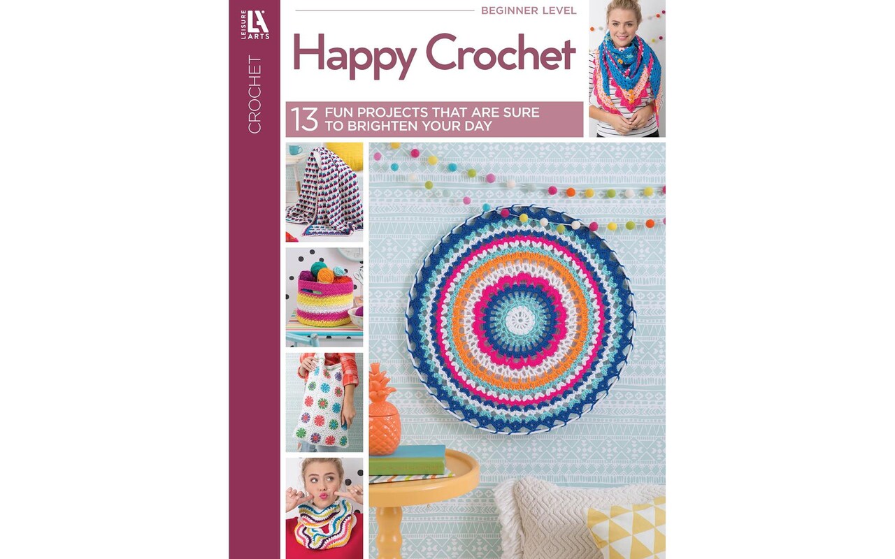 Leisure Arts Happy Crochet Book
